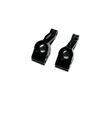 CNC Aluminum Rear Axle Knuckles for Traxxas Drag Slash 1967 C10 Set of 2 Black