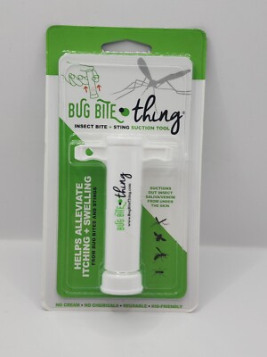 Bug Bite Thing Chemical Free Sting Suction Tool - White(AA)