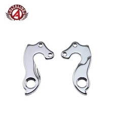 BICYCLE ALLOY REAR DERAILLEUR MESH FRAME HANGER GEAR TAIL HOOK X-RE01A-1 SILVER.