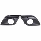 Pair Front Bumper Fog Light Cover Lower Grille Bezel For Volvo XC60 2010-2013