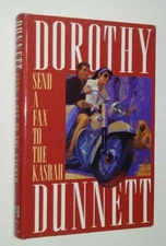 Send a Fax to the Kasbah by Dorothy Dunnett Mystery Set in Morrocco Book Club ED