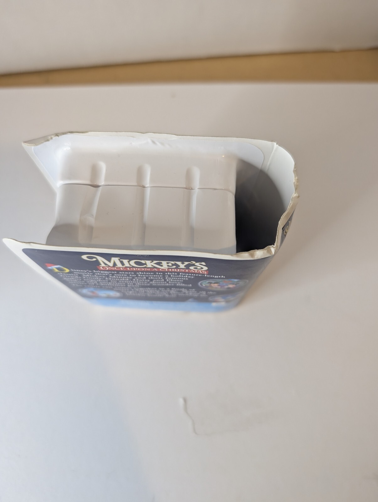 2000 Mickey's Once Upon a Christmas McDonalds Happy Meal Toy Mickey W/ Box