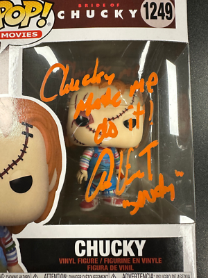 Funko Pop Chucky #1249 Signed by Alex Vincent | eBay