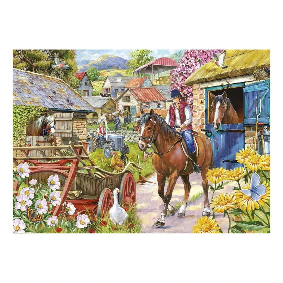 House Of Puzzles 1000 Piece Jigsaw - Stepping Out
