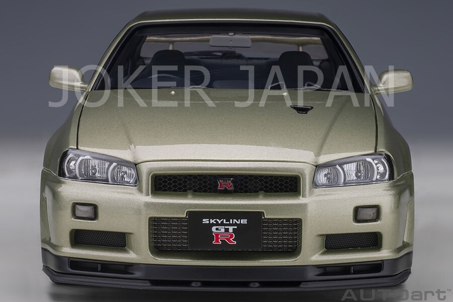AUTOart Nissan Skyline GT-R (R34) V-Spec II Nür BBS