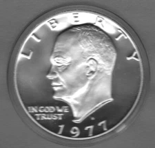 1977-S PROOF EISENHOWER / IKE DOLLAR