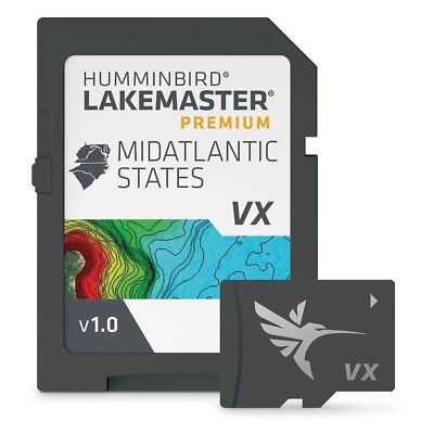 Humminbird 602004-1 Lakemaster Premium - Mid-Atlantic V1