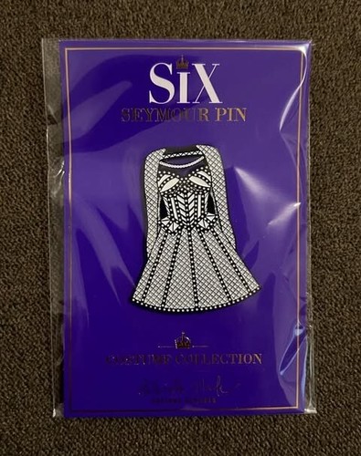 SIX - The Broadway Musical - Seymour Dress Lapel Pin by Gabriella Slade - NEW