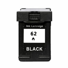 Refilled HP 62 Black Ink Cartridge For ENVY 5640 Inkjet Printer