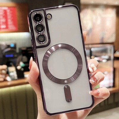 Magsafe Hülle für Samsung Galaxy S24 S23 S21 S20 FE Ultra Plus Handy Schutz Case