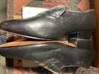 Armando Rodolpho Mens Black Leather  Slip On Dress Shoe Size US 15 Excellent — photo 2
