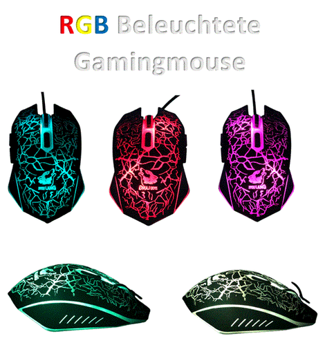 Gamingtastatur mit Mouse USB und RGB mit Mousepad T13 - Bild 2 von 2