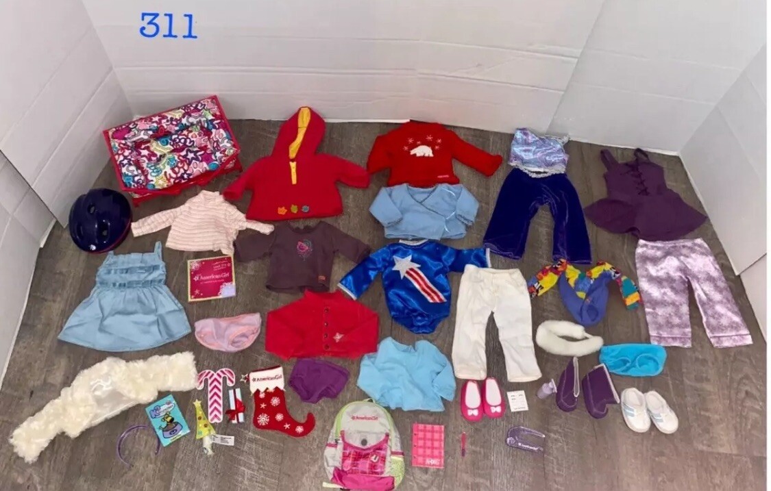 Lot Of American Girl Doll Clothes & accessories 18” Doll | eBay