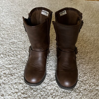 Carter's Child Aqion3 Brown Fashion Riding Boot