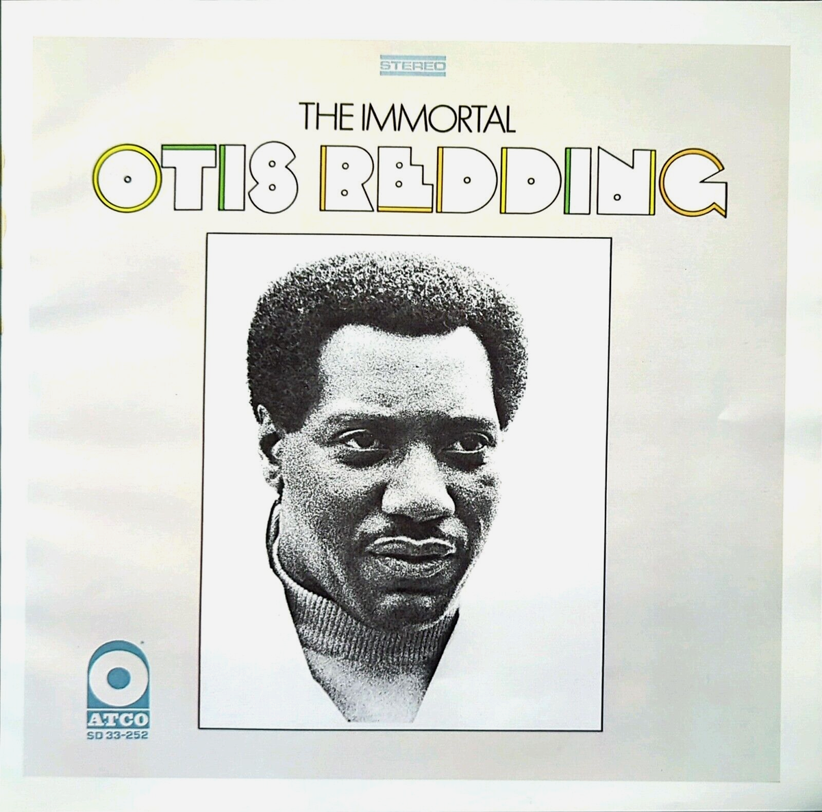 The Immortal Otis Redding Rock Music Record Album Cover Art Print