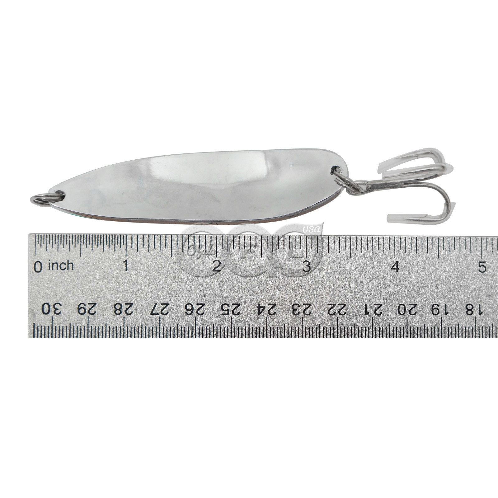 50pcs 1oz Fishing Spoons Krocodile style Metal Fish spoon jig Random colors @US - Image 8