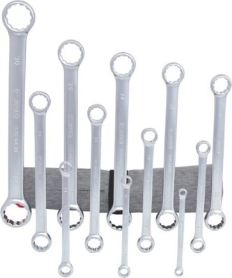 KS Tools 920.0450 ULTIMATEplus Doppel-Ringschlüssel-Satz, gerade, 12-tlg.