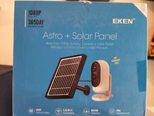 EKEN Outdoor Security Camera Wireless, Solar Powered Security Camera