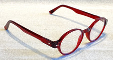 Scojo NY Frame Gels Blulite Omega Burgundy Reading Glasses 92825 Frames Only