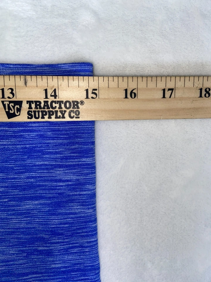 Леггинсы Yelete с высокой талией Dip Dye Ombre Activewear женские размер XLarge синие - Изображение 3 из 4