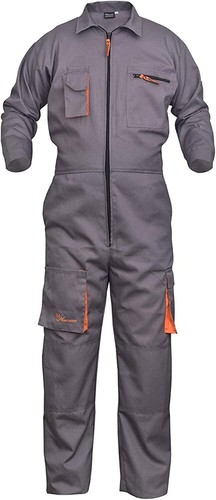 Men's Work Overalls / Boiler Suit Coveralls - Mechanics Protective Suit (Sizes M-3XL, Colors Available)