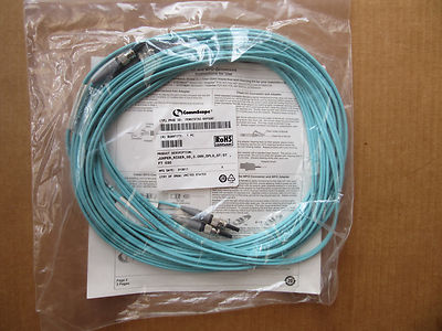 CommScope FEMSTS52-BXF030 Fiber Optic Jumper, Riser, 3 Ohm, FT030 NEW!!! in Bag