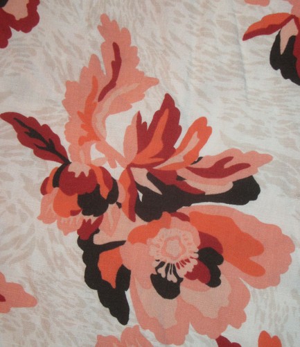 Volcom abstract floral Hawaiian button-front Hawaiian shirt size EXTRA SMALL - Picture 2 of 4
