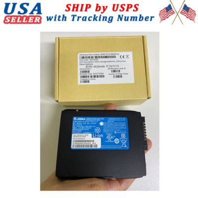 New Original Battery For Zebra TC70 TC72 TC75 TC77 BT-000318 BTRY-TC7X-46MPP-01