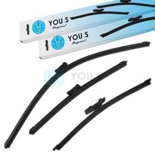 YOU.S Original SCHEIBENWISCHER SET VORNE + HINTEN für SEAT Mii (KF1) - NEU