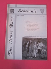 THE NOTRE DAME SCHOLASTIC February 11, 1944 ND basketball ED Mouse Krause