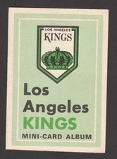 1969-70  OPC   BOOKLET MINI ALBUM  LOS ANGELES KINGS    19189
