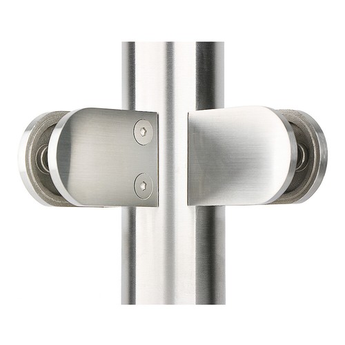 Glass Balustrade Railing Posts Clamp Stainless Steel For Garden Balcony Decking - Picture 11 of 47