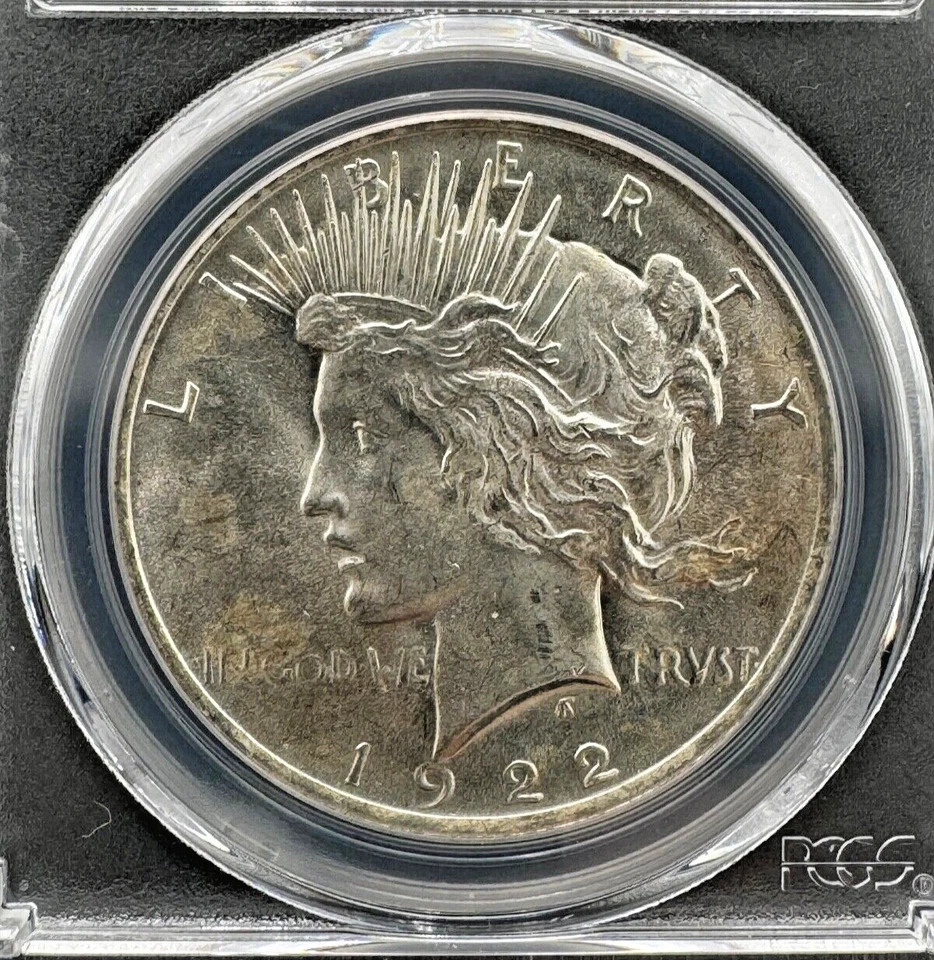 1922 P Peace Dollar $1 PCGS MS-64 Nice High Grade Peace Dollar - Image 3 of 4