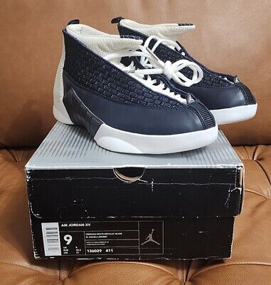 Air Jordan 15 XV OG 'Obsidian' 2000 - Sz 9 (136029-411) | eBay Air Jordan 15 XV OG 'Obsidian' 2000 - Sz 9 (136029-411) | eBay