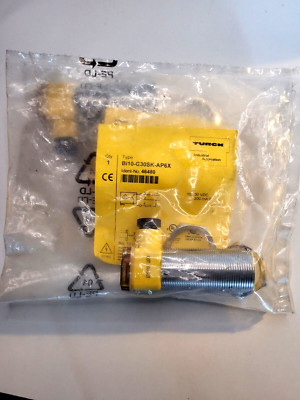 1 x TURCK induktiver Näherungsschalter; proximity switch; Bi10-G30SK-AP6X; 46480
