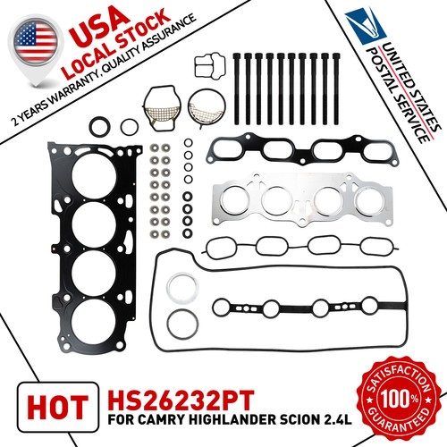 Head Gasket Bolts Set Kit For 20012006 Toyota Camry Rav4 Scion TC 2.4