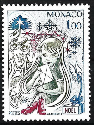 Monaco - Weihnachten postfrisch 1978 Mi. 1349