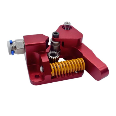 Dual Drive Metall Extruder Upgrade Rot für Ender 3 CR-10 Anet A8 3D Drucker