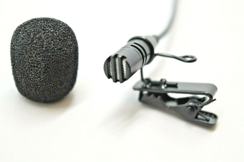 Niere Krawatte Clip Revers Lavalier Mikrofon für Tascam, Zoom Recorder - Bild 7 von 7