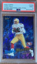 2000 Topps Hobby Masters #HM8 Jerry Rice Circular Ptrn PSA 9 Pop 3 one higher