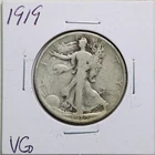 1919 50C Walking Liberty Half Dollar in VG Condition #3742