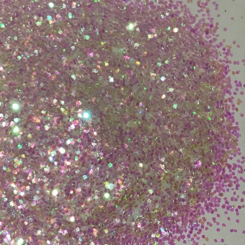 100g CHUNKY 040” 1mm IRIDESCENT PEARL WHITE GLITTER 4 WALLS PAINT ADDITIVE/CRAFT - Picture 3 of 3