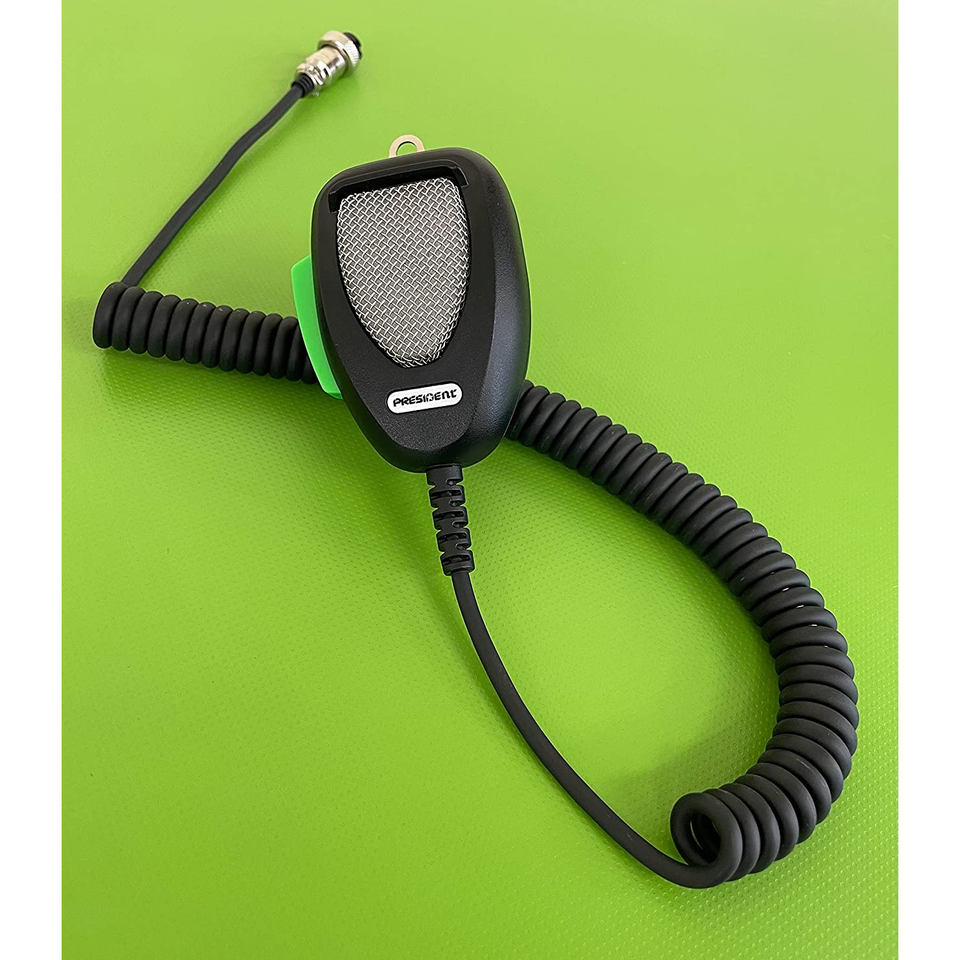 PRESIDENT DIGIMIKE 6-PIN MICROPHONE w/ NOISE REDUCTION for CB / 10 ...