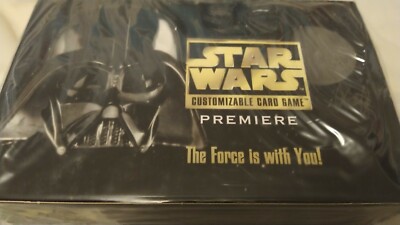 star wars ccg premiere booster box Sealed Decipher Star Wars Premiere Limited Edition Booster Pack Lot of 4 The Premiere Limited set was the base set of the Star Wars Customizable Card Game Decipher CCG Star Wars Customizable
