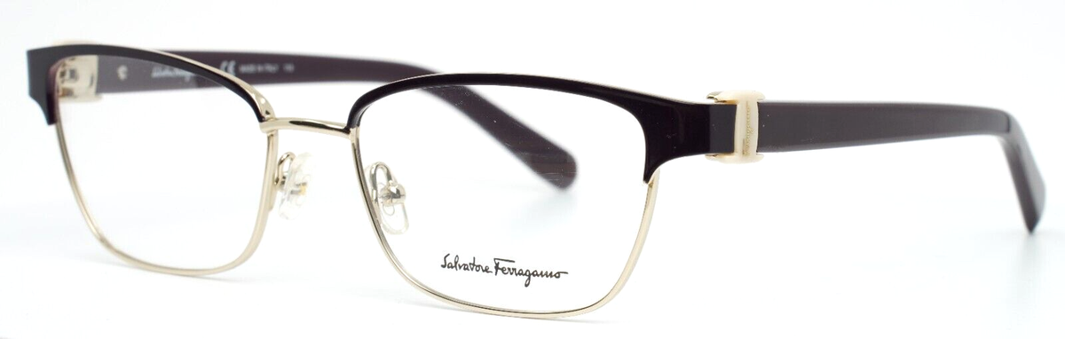 SALVATORE FERRAGAMO SF2148 505 Plum Womens Cat Eye Eyeglasses 52
