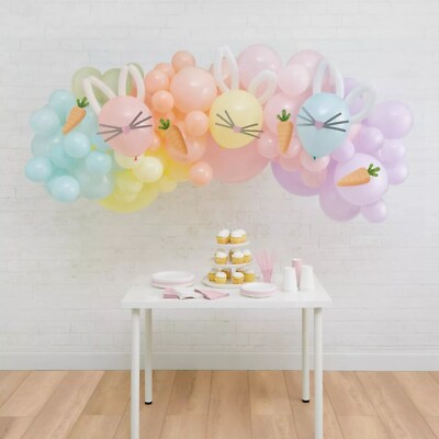 Celebrate It Michaels Easter Bunny Balloon Garland Party Decor Kit #9457