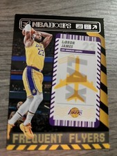 2021-2022 Panini NBA Hoops Basketball Frequent Flyers Lebron James Insert Card