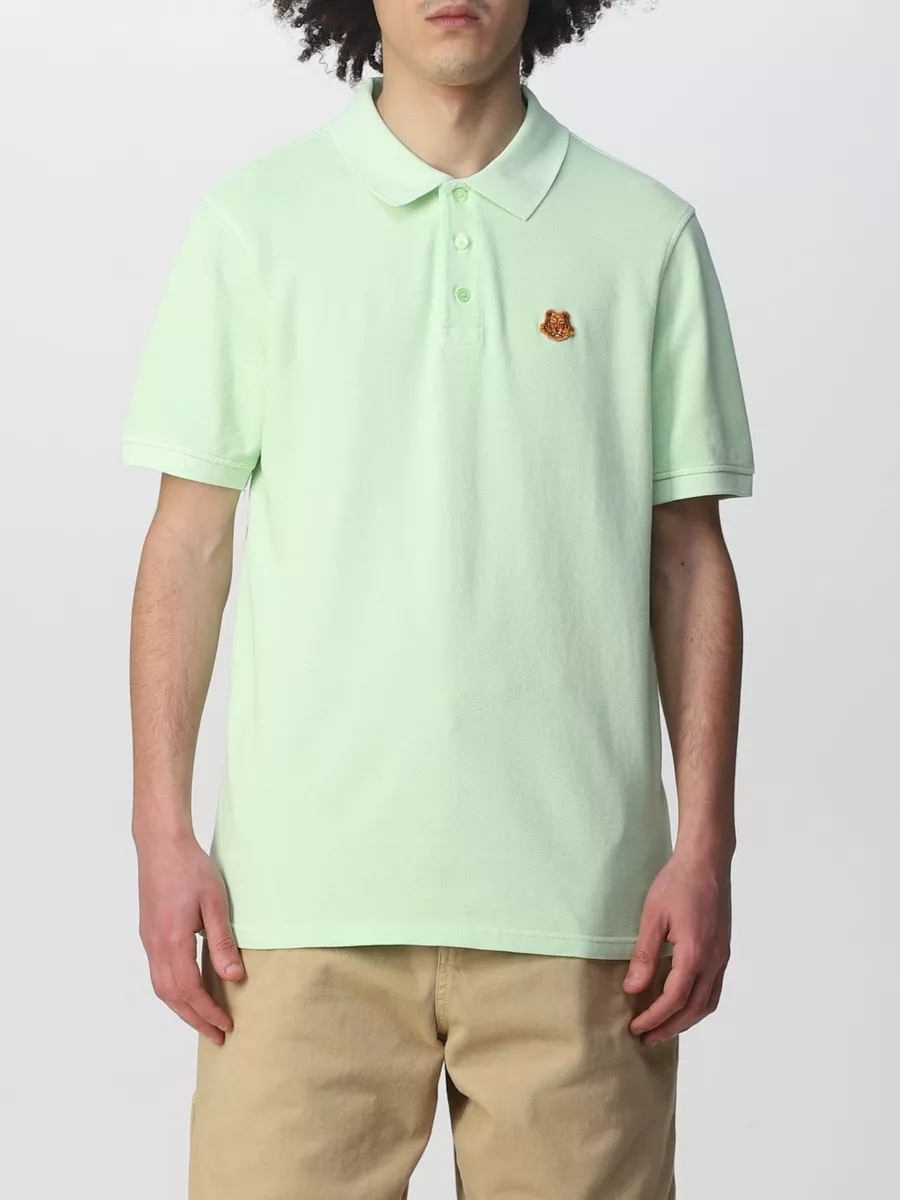 Kenzo Tiger Crest Polo Shirt Organic Cotton 5PO001 Brand New eBay
