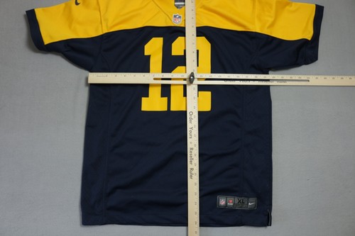 Aaron Rodgers Green Bay Packers Throw Back Jersey Boys Teens Extra Large 18-20 - Picture 2 of 13