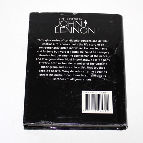 John Lennon Life In Pictures 2012 Parragon hardcover Beatles music icon - Picture 7 of 9